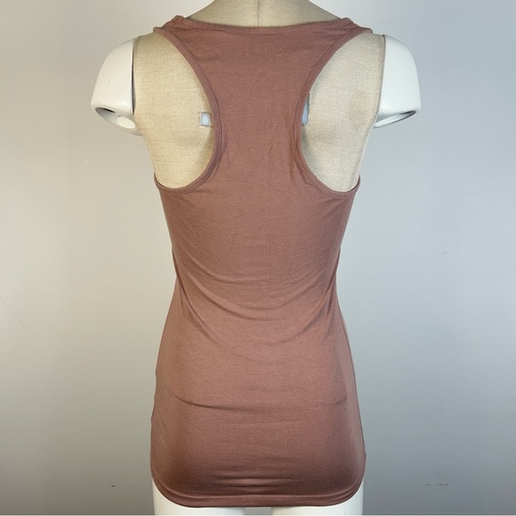 ❤️ GUESS Dusty Pink Logo Tank Top M - Picture 4 of 8